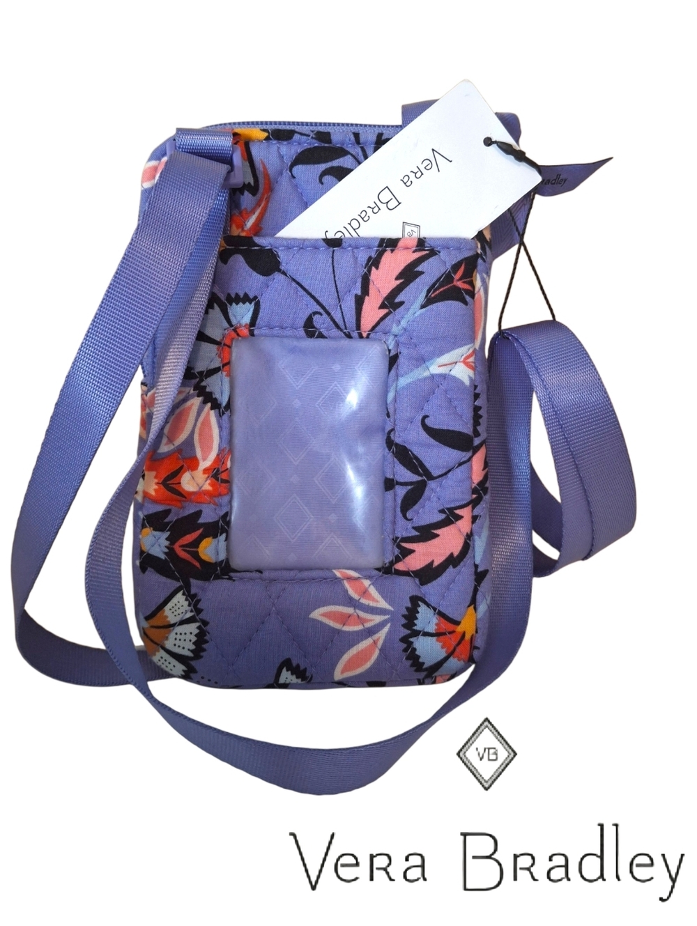 NWT Vera Bradley RFID Mini Cellphone Crossbody